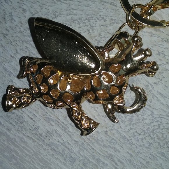 Blinged out elephant purse charm/fob, NWT! - Picture 6 of 6